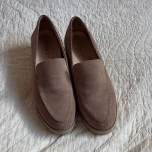 Vionic Women's Taupe Suede Loafers
